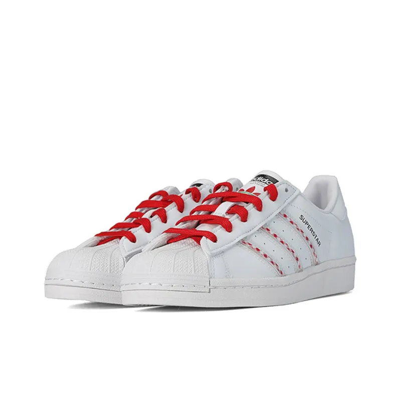 Adidas Originals Superstar 'White Red Black'-2