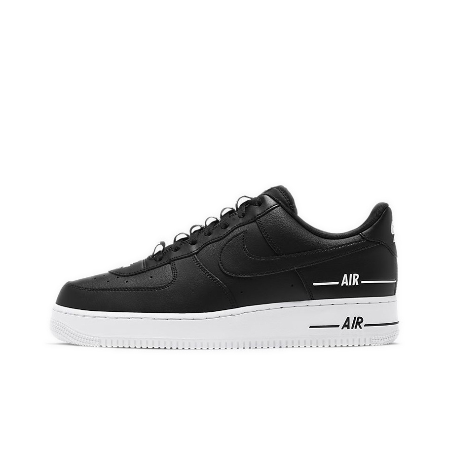 Nike Air Force 1 Low Double Air Low Black White - POIZON