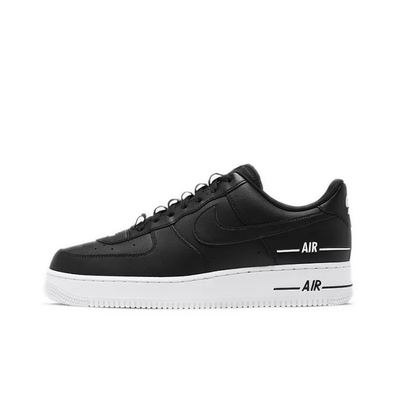 Nike Air Force 1 Low Double Air Low Black White-0
