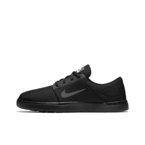 Nike SB Portmore Ultralight Canvas Black Dark Grey White