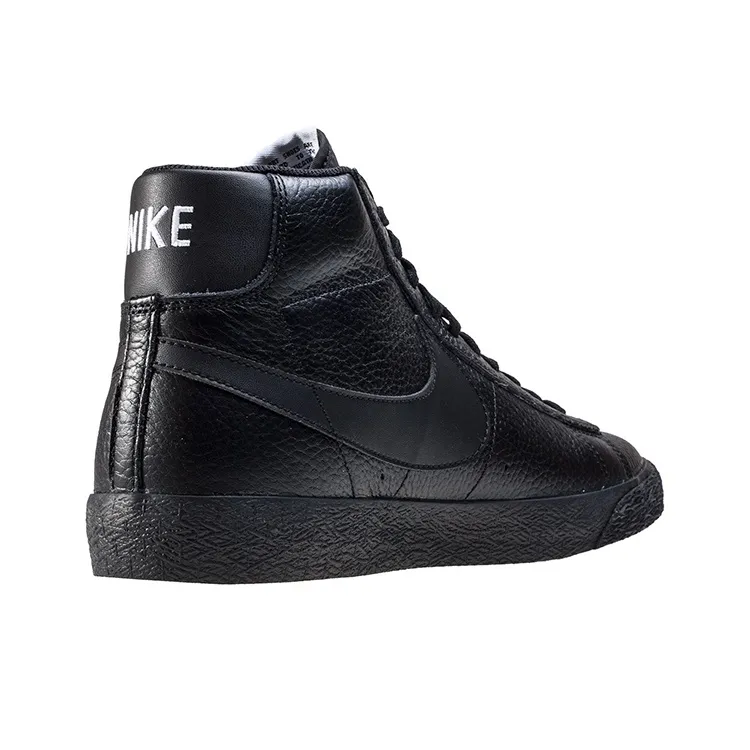 Nike Blazer Mid Prm 'Black'-3