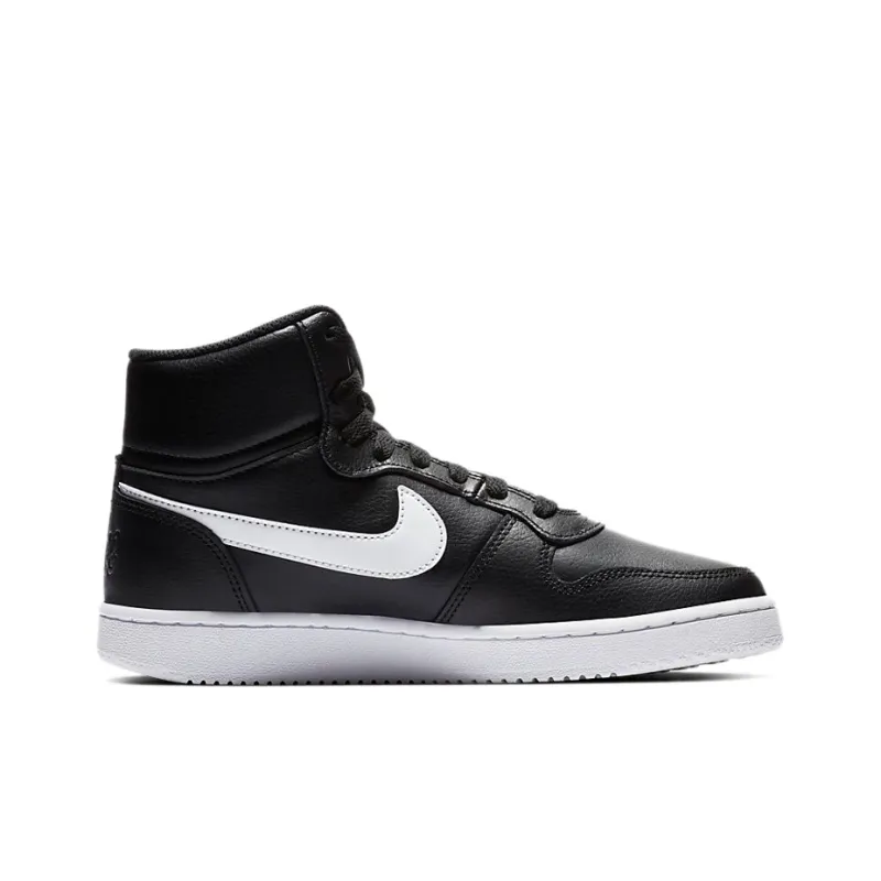 Nike Ebernon Mid 'Black White' Women's-1