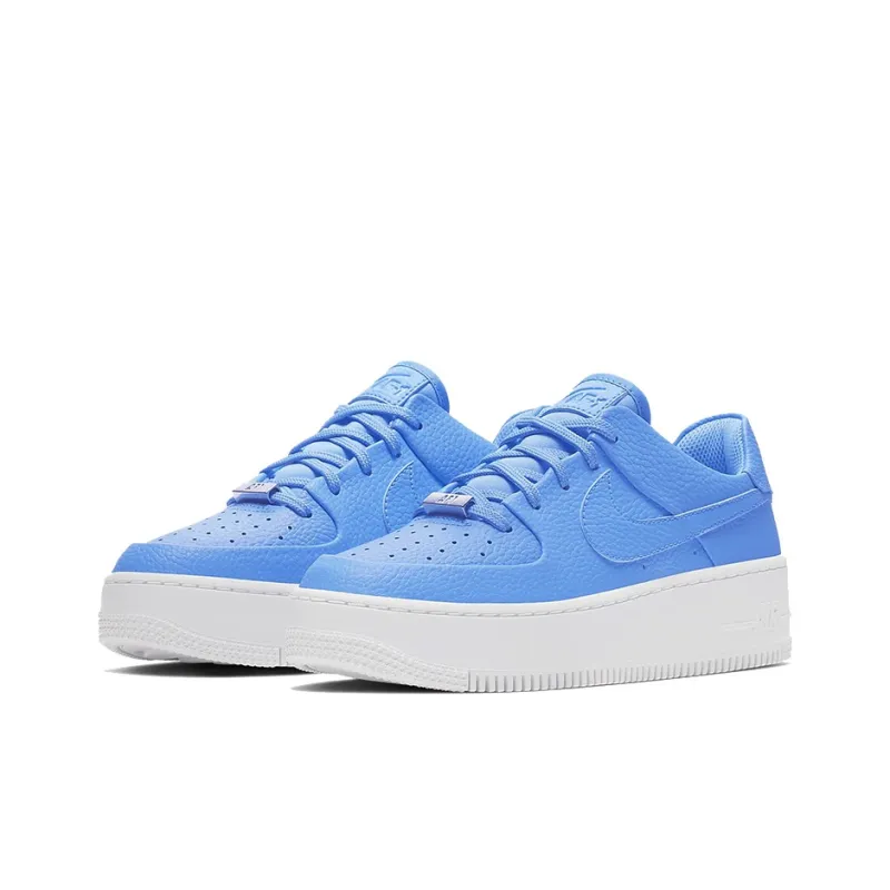 Nike Air Force 1 Sage Low University Blue Women's-2