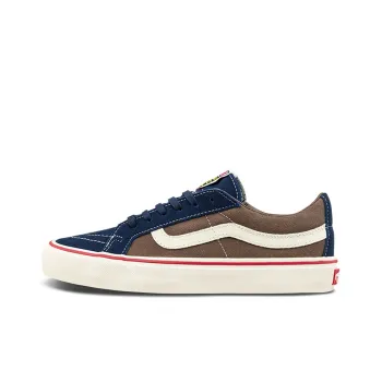 Vans SK8 LOW Slip Resistant Cushioning Low Top Skateboard Shoes Unisex Blue Brown