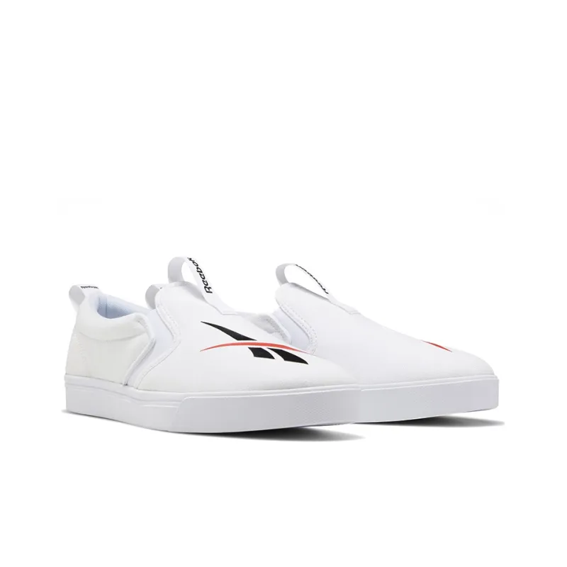 Reebok Royal Vulc Slip On White Black-2