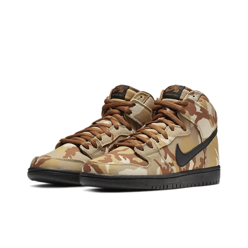 Nike SB Dunk High Pro Brown Camo 2019-2