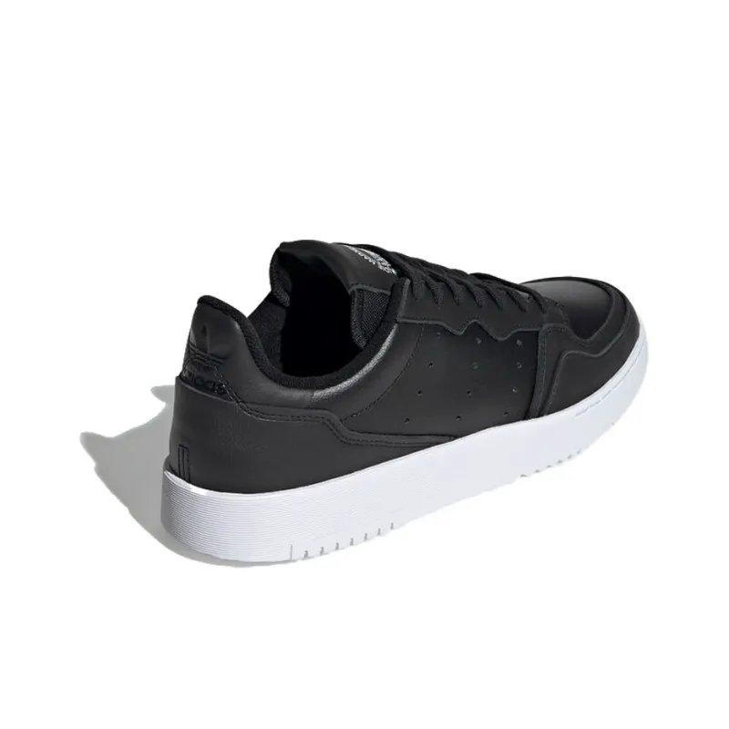 Adidas Supercourt Core Black White Leather-3