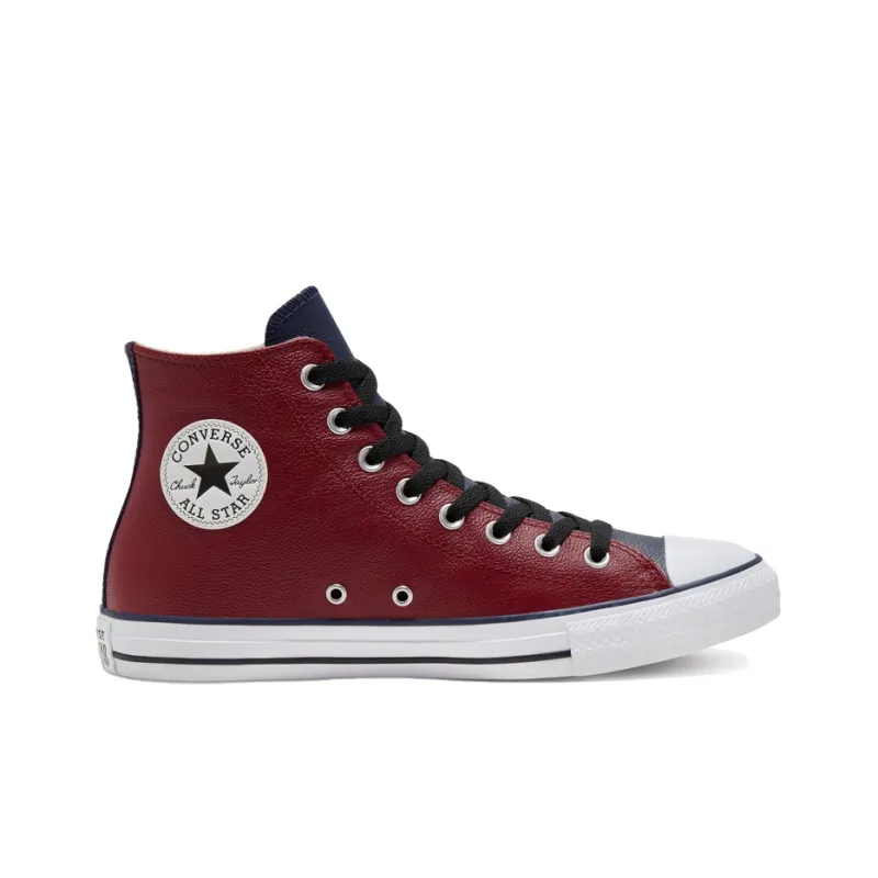 Chuck Taylor All Star Converse High 'Seasonal Colorblock Team Red Obsidian'-1