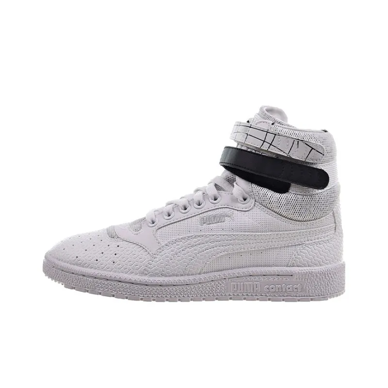 Puma Skt II Hi Sf Texture Puma White-Puma Black Women's-0