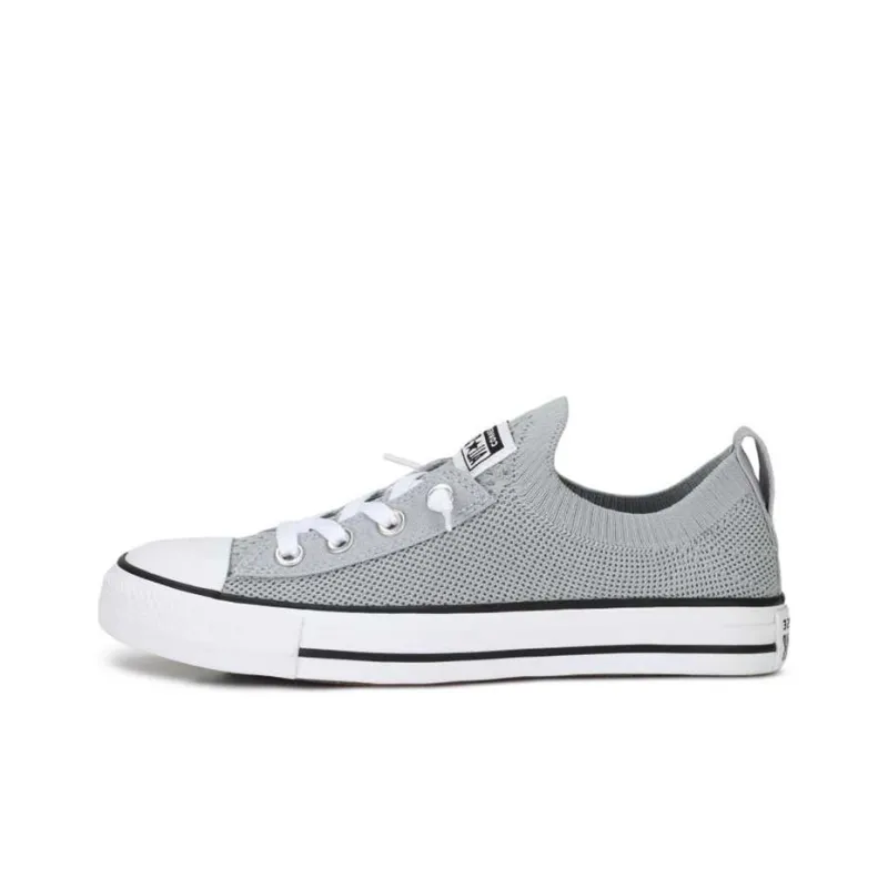 Converse Women's Chuck Taylor All Star Shoreline Knit Slip On 'Wolf Grey' Women's-0
