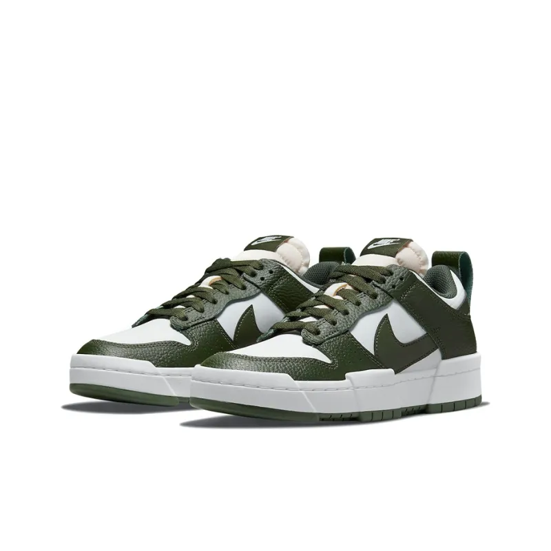 Nike Dunk Low Disrupt Dark Green White Women's-1