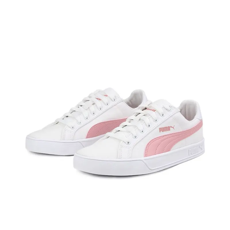 PUMA Smash Vulc Canvas Pink Unisex-2