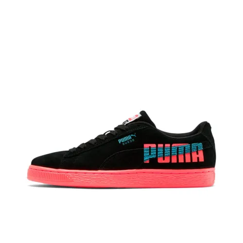 Puma Women's Suede Classic 'Glitz - Black Pink Alert'