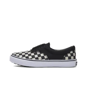 Vans Authentic Black White Grid Japanese Version Black And White