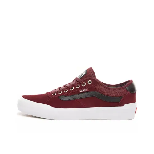 Vans PRO Skateboard Shoes Unisex Low-Top Red/Black