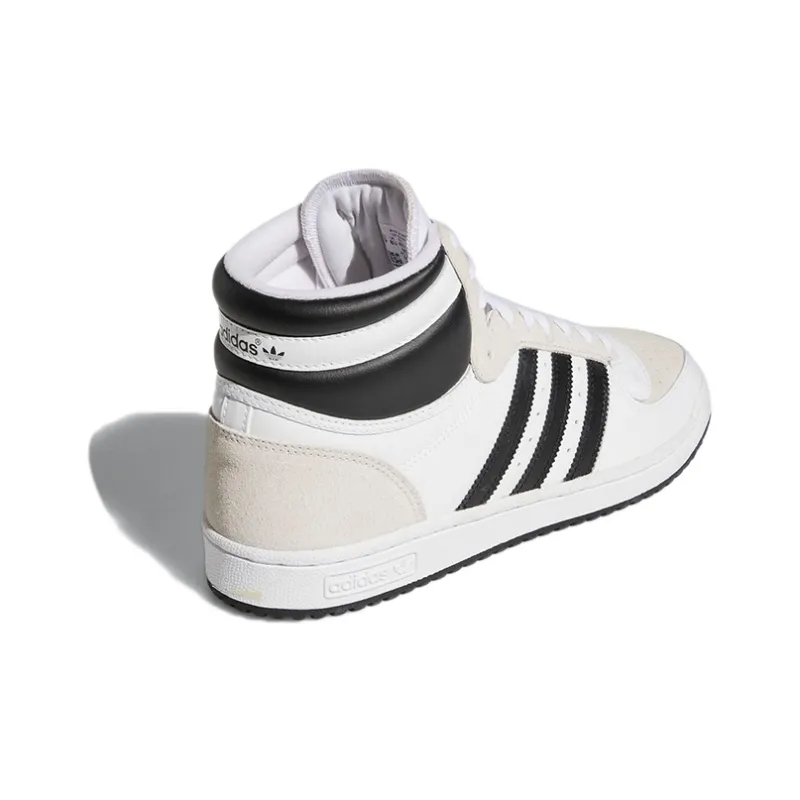 Adidas Top Ten Hi White Black Taupe-3