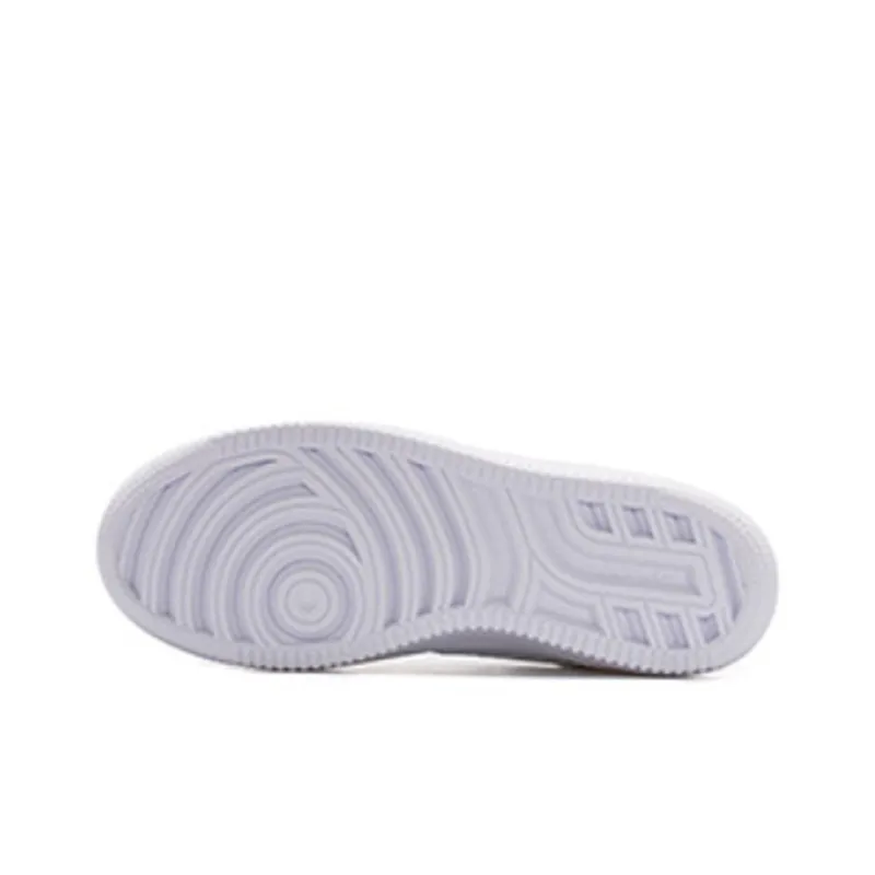 XTEP Air Force One Coverage Anti Slip And Wear Resistant Lightweight Low Top Skateboard Shoes Women's White Pink Blue-4