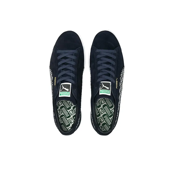 PUMA Suede Vintage Made In Japan Sashiko Navy-2