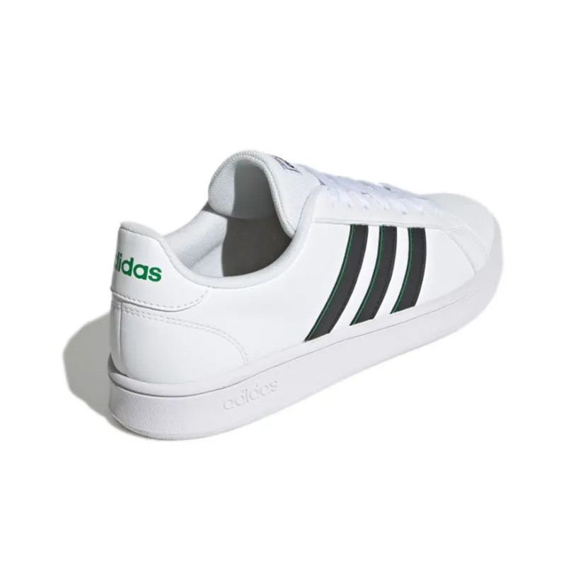 Grand Court Adidas Neo Base 'White Carbon Green'-3
