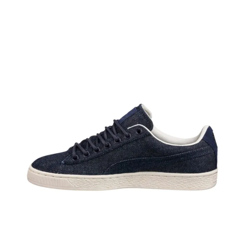 PUMA Basket Classic Denim 'Navy White'-0