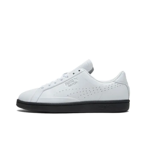 PUMA Match Skateboard Shoes Men Mid-Top White/Black