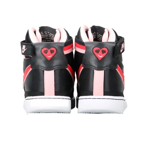 Nike Vandal High Supreme Black Speed Red Bleached Coral GS-3