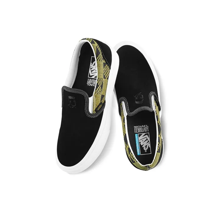 Vans Classic Slip On Sf Michael February Olive-2