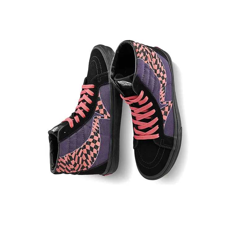 Sk8 Vans Hi Reissue 'Warp Black Paprika'-5