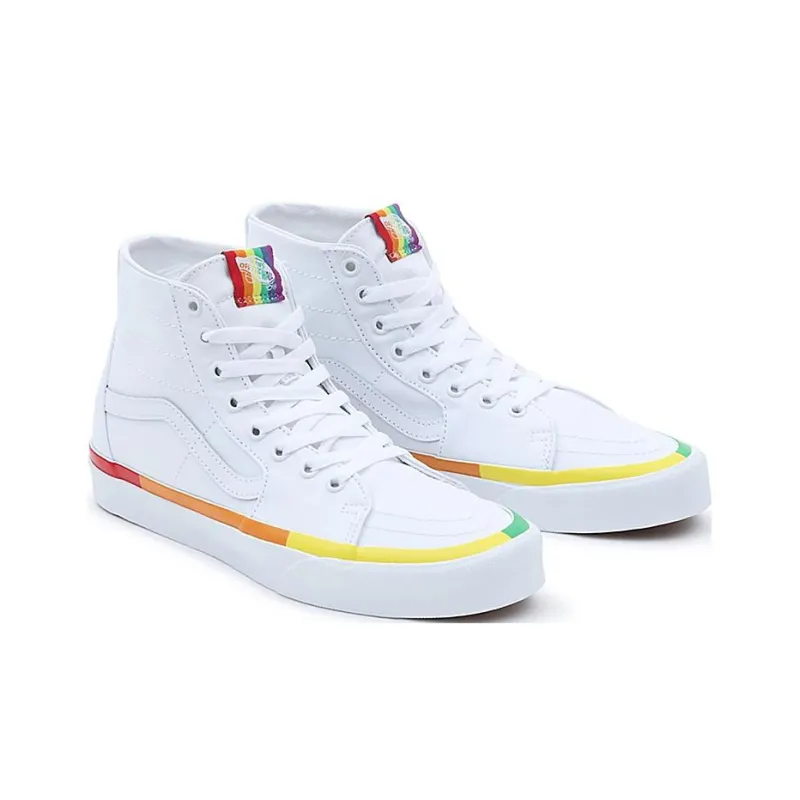 Vans SK8 HI Tapered High Top Sneakers White-2