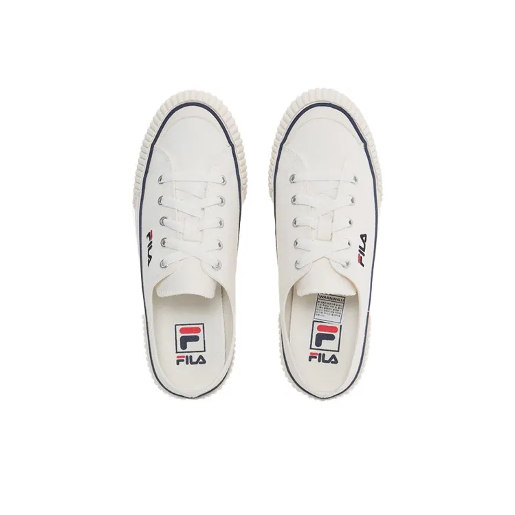 FILA Bumper Mule Ver 2 Low Top Board Shoes White-2