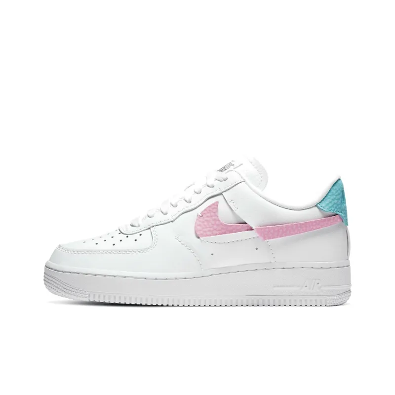 Nike Air Force 1 Lxx White Pink Aqua Women's-1