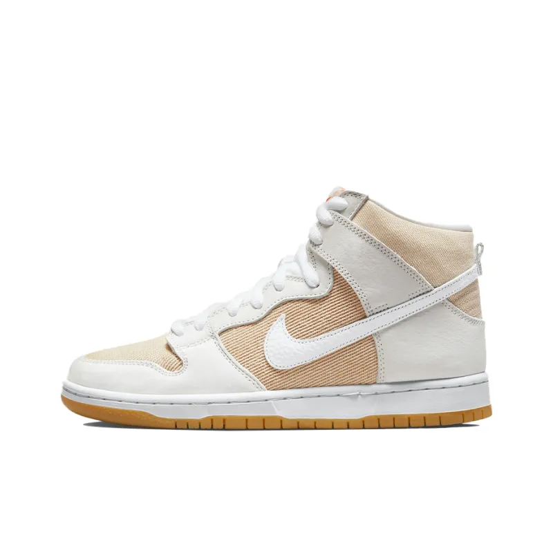 Nike Sb Dunk High Pro Iso Orange Label Unbleached Natural-0