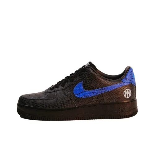 Nike Air Force 1 Skateboard Shoes Unisex Low-Top Black