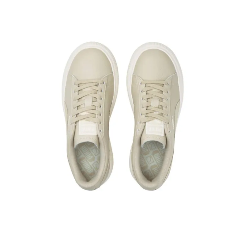 PUMA Suede Mayu Tonal Low Tops Casual Skateboarding Shoes Khaki Women's-2