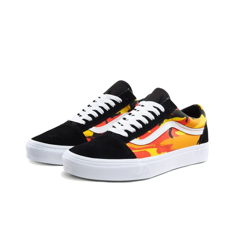 Vans Old Skool Pop Camo Orange-1
