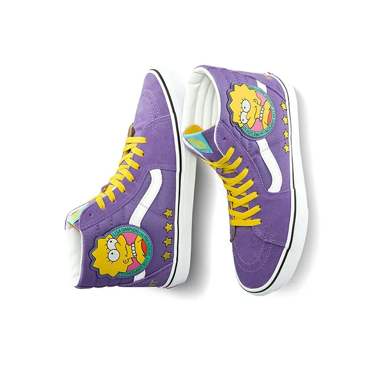 Sk8 The Simpsons X Vans Hi 'Lisa 4 Prez'-3