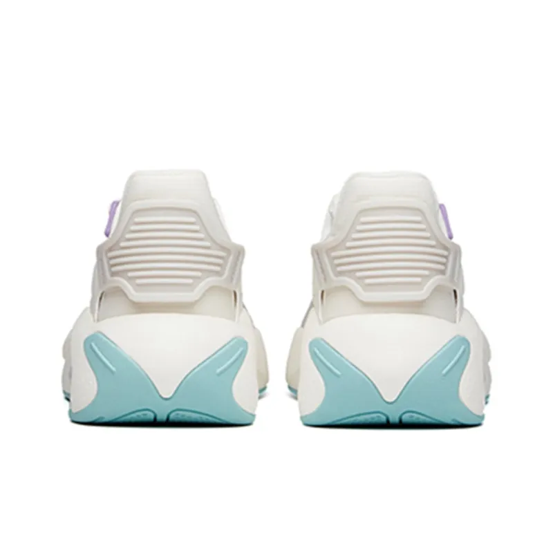 Anta Life Collection Low-Top Skateboard Shoes Women's White Purple-4