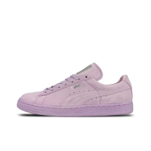 PUMA Suede Skateboard Shoes Unisex Low-Top Purple