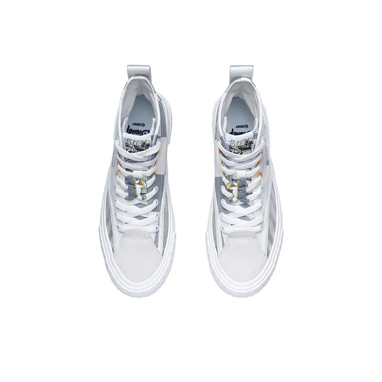 LINING Classic Canvas Hi X Disney 'White Grey' Women's-3