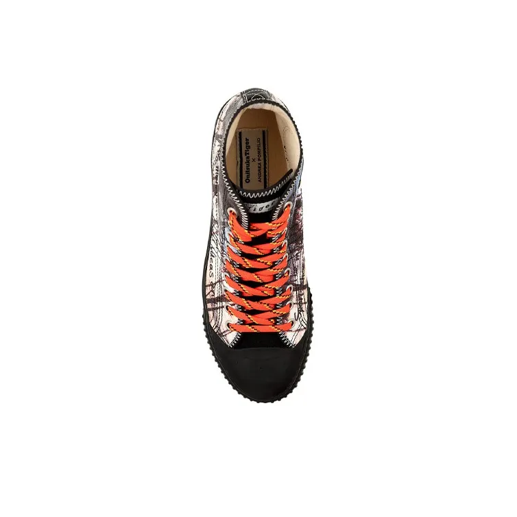 Onitsuka Tiger Ok Basketball High Top Skateboard Shoes Unisex Black-2