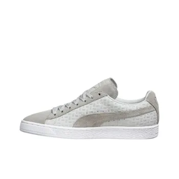 PUMA Suede Classic Emboss V2 Anti-Slip Wear-Resistant Low-Top Skateboard Shoes Men's Khaki