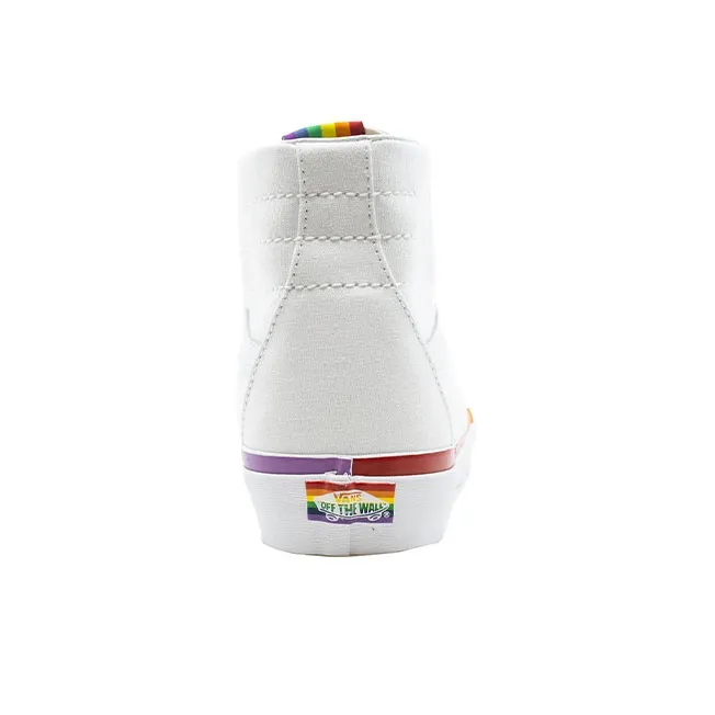 Vans SK8 HI Tapered High Top Sneakers White-3