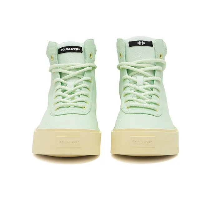 EQLZ EQUALIZER Fault High High Top Skateboard Shoes Unisex Mint Misprint-4