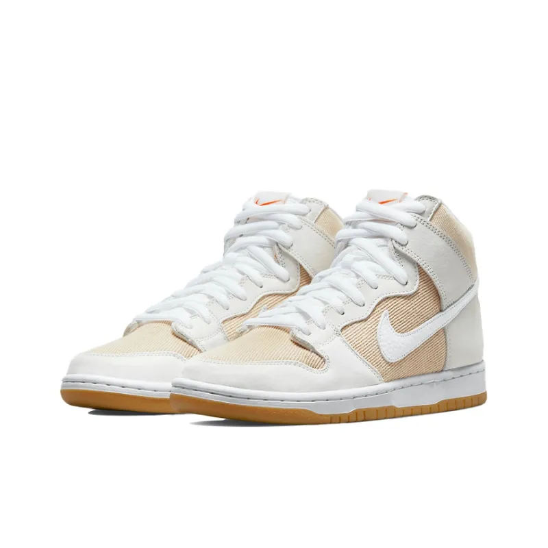 Nike Sb Dunk High Pro Iso Orange Label Unbleached Natural-2