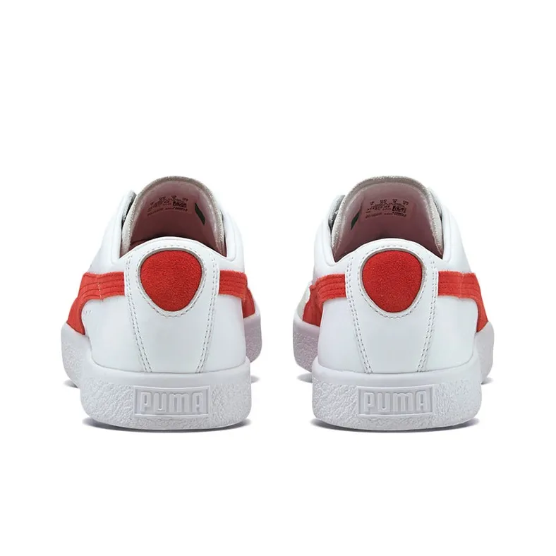PUMA Basket Vtg Casual Shoes White/Red/Grey-4