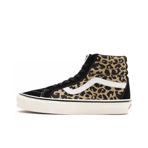 Vans SK8 Hi 38 DX Anaheim Factory Black Leopard