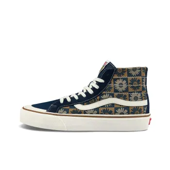 Vans Unisex SK8 Hi High Top Sneakers Blue/White