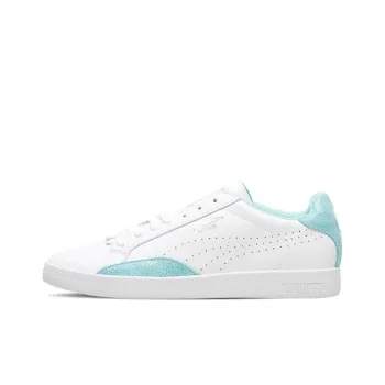 PUMA MATCH Lo Reset Slip-Resistant Cushioning Coverage Low-Top Skateboard Shoes Women's White Blue