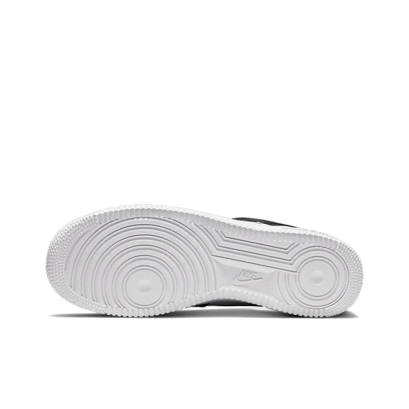 Nike Air Force 1 Low '07 Prm Black White Metallic Silver-5