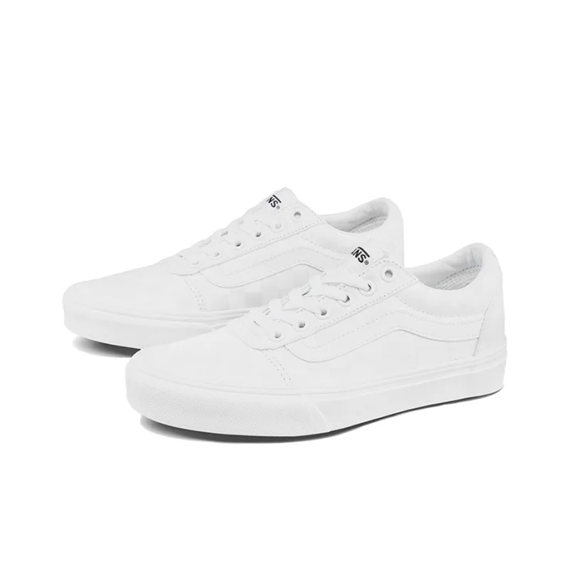 Vans Ward Chessboard White Women's-1